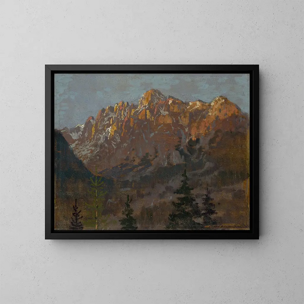 Motif delle Tatra - Ferdinand Katona — quadro incorniciato alla parete