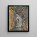 Cascata - Ferdinand Katona — quadro incorniciato alla parete