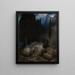 Böcklins Grab - Ferdinand Keller — quadro incorniciato alla parete