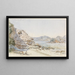 Baia marina vicino a Rio de Janeiro - Ferdinand Keller — quadro incorniciato alla parete