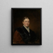 Ritratto di Julie Miller a Aichholz - Ferdinand Keller — quadro incorniciato alla parete