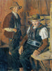 Gli agricoltori di Sarntheiner - Ferdinand Kruis — vista dell’opera