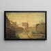 La Bièvre rue Croulebarbe - Ferdinand Laudigeois — quadro incorniciato alla parete