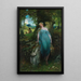 Nymphe des bois et berger - Ferdinand Leeke — quadro incorniciato alla parete