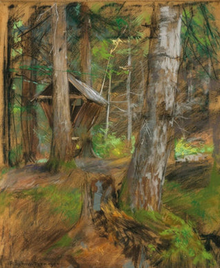Ferdinand Schmutzer - Forest floor and manger.webp
