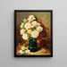 Rose in un vaso - Ferdinand Wagner Jr. — quadro incorniciato alla parete