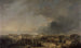 Il castello di Anversa dopo il bombardamento del 1832 - Ferdinand de Braekeleer — vista dell’opera