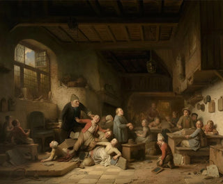 Ferdinand de Braekeleer - The village schoolhouse.webp