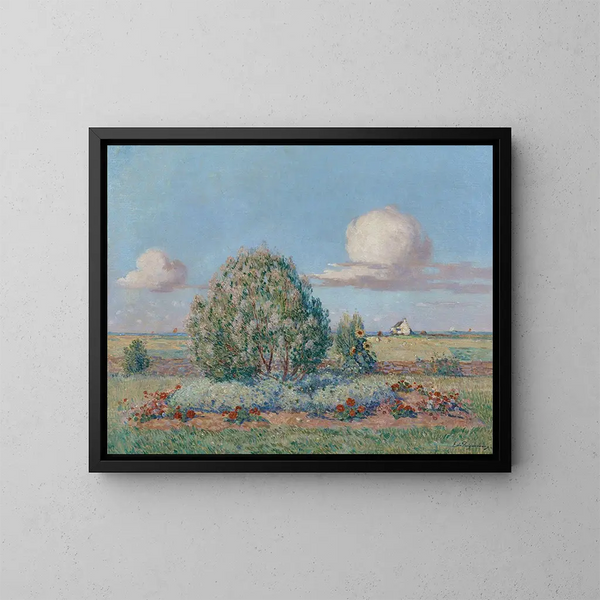 Parterre fiorito - Ferdinand du Puigaudeau — quadro incorniciato alla parete