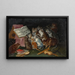Concerto dei gatti - Ferdinand van Kessel — quadro incorniciato alla parete