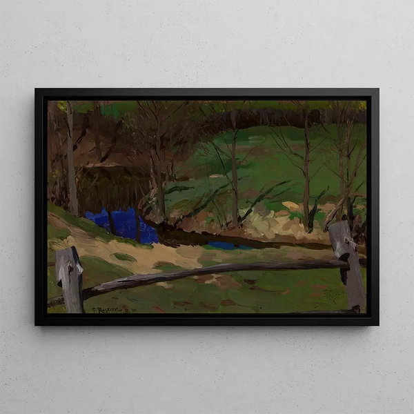 Ferdynand Ruszczyc - Landscape study in Bohdanw.webp