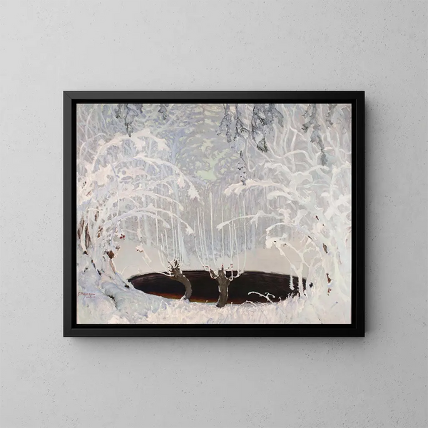 Conte d'inverno - Ferdynand Ruszczyc — quadro incorniciato alla parete