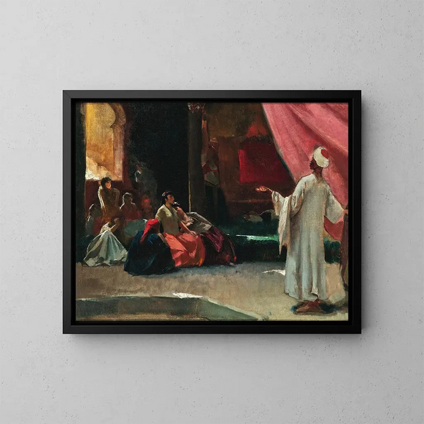 La Lecture - Ferenc Eisenhut — quadro incorniciato alla parete
