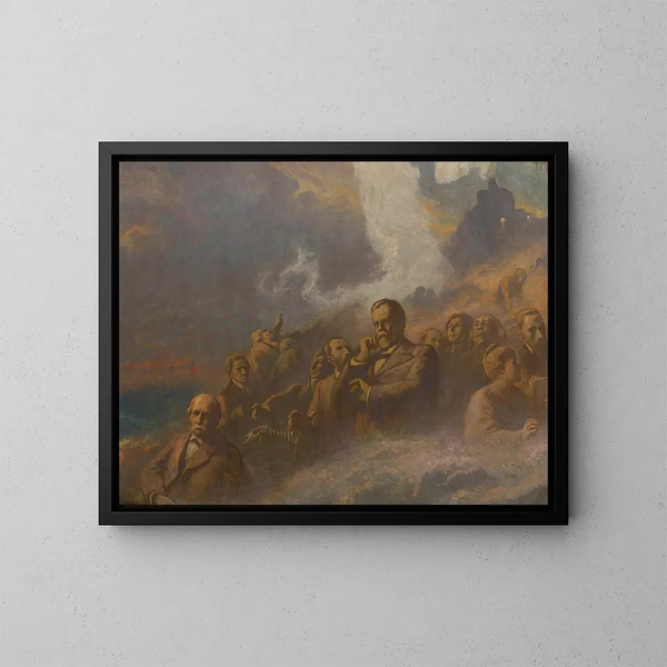 Les Temps modernes - Fernand Cormon — quadro incorniciato alla parete