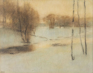 Fernand Khnopff - Paysage de neige.webp