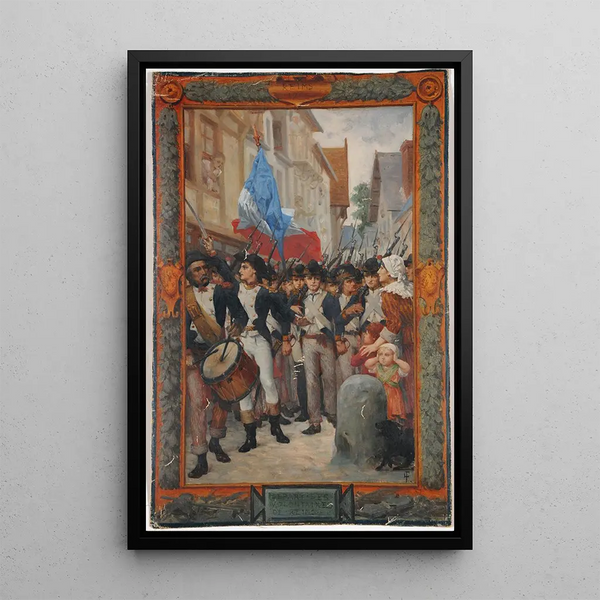 Fernand Lematte - Dpart des volontaires de Reims.webp