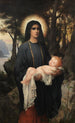 Vierge Marie avec l'Enfant Jésus - Fernand Lematte — vista dell’opera