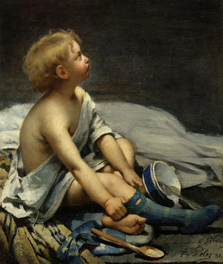 Fernand Pelez - Un enfant dans la mansarde.webp