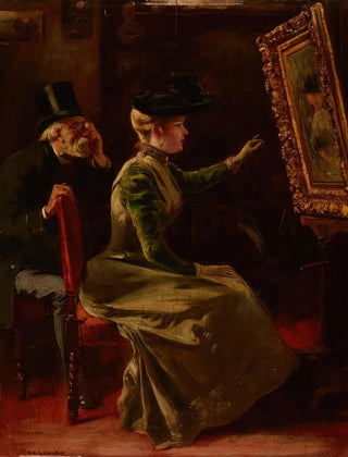 Fernand de Launay - In the Artists Studio.webp