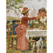 Riproduzione del dipinto Festività in campagna - Raffaello Sorbi