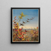 Ottobre - Fidelia Bridges — quadro incorniciato alla parete