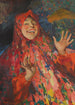 Jeune fille riant - Filipp Malyavin — vista dell’opera