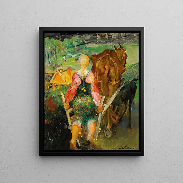 Labour - Filipp Malyavin — quadro incorniciato alla parete