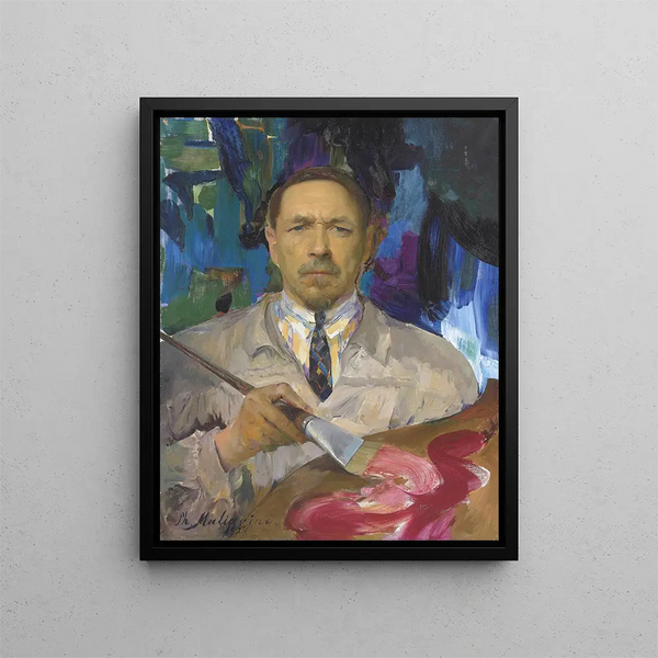 Autoritratto - Filipp Malyavin — quadro incorniciato alla parete