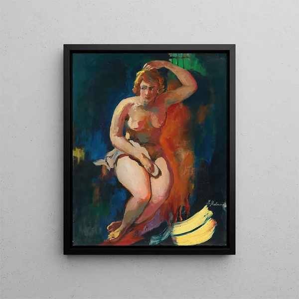 La Vierge de Kazan - Filipp Malyavin — quadro incorniciato alla parete