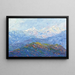 Paesaggio Montano - Filippo Franzoni — quadro incorniciato alla parete