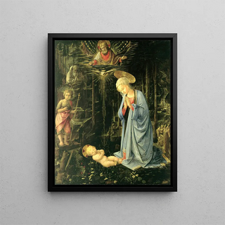 Filippo Lippi - The Adoration in the Forest.webp