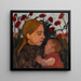 Fille avec enfant - Paula Modersohn-Becker — quadro incorniciato alla parete