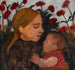 Fille avec enfant - Paula Modersohn-Becker — vista dell’opera