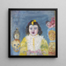 Fille con maschere di Comunione - James Ensor — quadro incorniciato alla parete