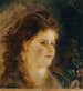 Fille con una collana di perle nei capelli - Anton Romako — vista dell’opera