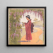 Fille geisha - Anonyme — quadro incorniciato alla parete