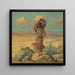Fille indienne - Campbell Metzger Jacobson — quadro incorniciato alla parete
