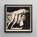 Fille nuda - Ernst Ludwig Kirchner — quadro incorniciato alla parete
