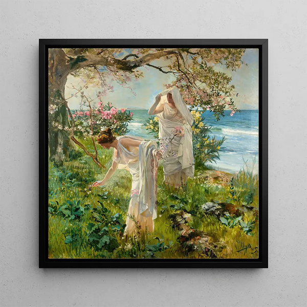 Joaqun Sorolla - Greek girls on the shore.webp