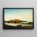 Braces Rock, Braces Cove - Fitz Henry Lane — quadro incorniciato alla parete