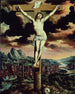 Il Cristo sulla croce - Scuola fiamminga — vista dell’opera