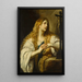 Marie Madeleine - Ecole flamande — quadro incorniciato alla parete