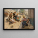 La Vie à la Campagne en Amérique, Illustrazione per una Pubblicità di Cream of Wheat - Fletcher Charles Ransom — quadro incorniciato alla parete
