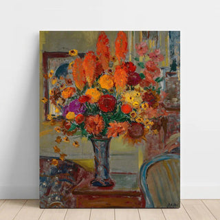 Reproduction Fleurs dans un intérieur - Jacques-Émile Blanche