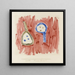 Fleurs poêles I - Paul Klee — quadro incorniciato alla parete