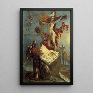 Flicien Rops - La tentation de Saint Antoine.webp