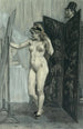 Le paravent - Félicien Rops — vista dell’opera