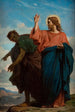 La Tentazione di Cristo da parte del Diavolo - Félix-Joseph Barrias — vista dell’opera