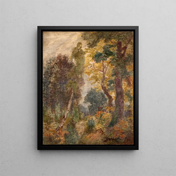 Paesaggio - Félix Bracquemond — quadro incorniciato alla parete