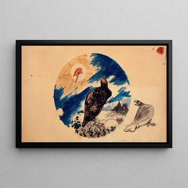 L'assiette républicaine - Félix Bracquemond — quadro incorniciato alla parete